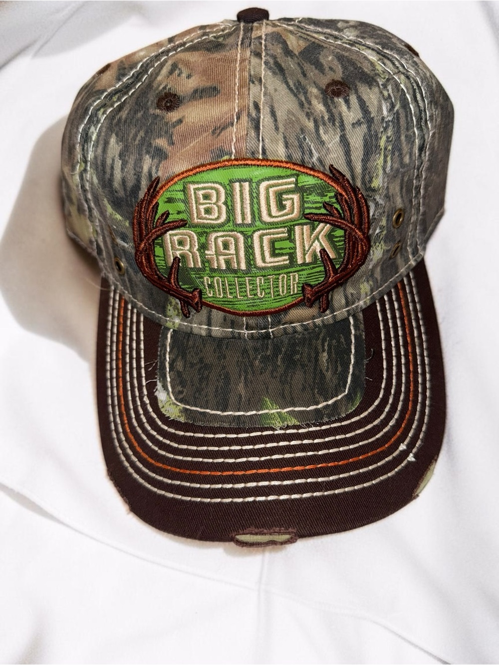 Camouflage Baseball Cap - Green/Brown